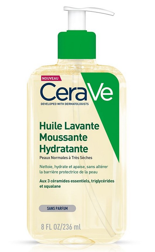 CeraVe Huile Lavante Moussante Hydratante 236ml